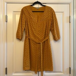 Daniel Rainn Mustard Yellow Dress